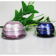 Domed Fancy Plastic Acrylic Jars For Cosmetics 5ML 15ML 30ML 50ML